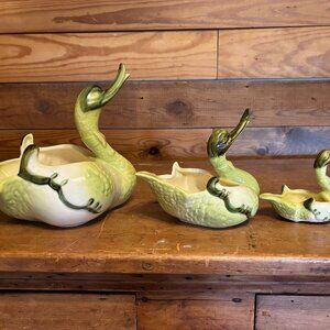 Vintage Duck Planters by Hull